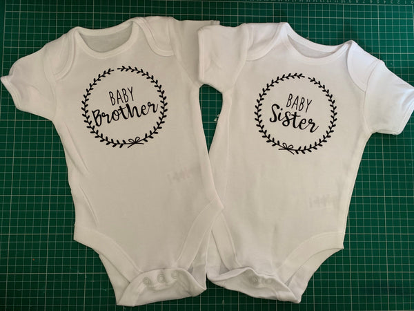 Baby Brother or Baby Sister vest