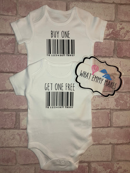 Buy One Get One Free vests or t-shirts