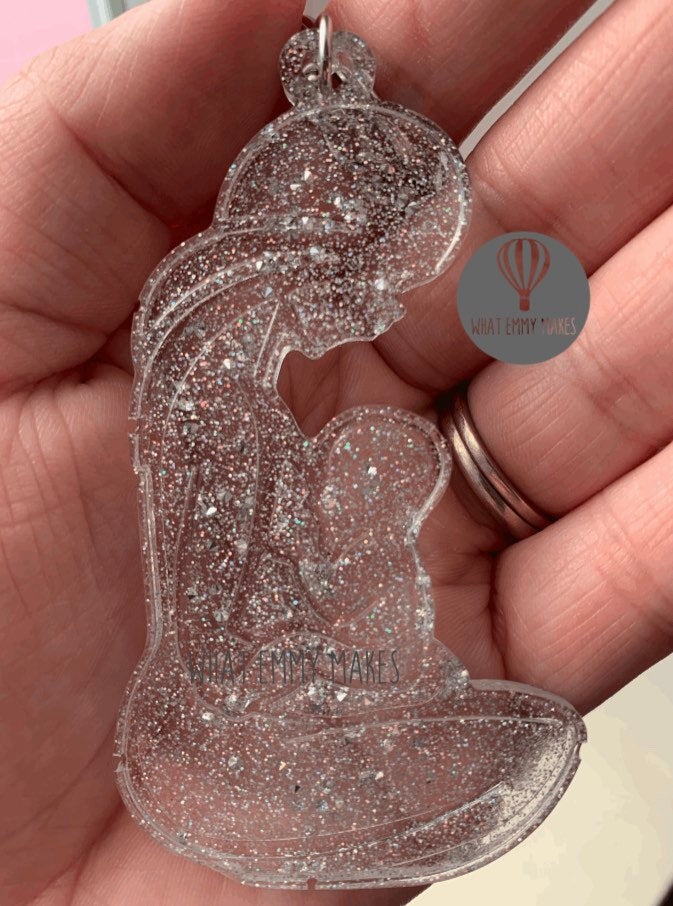 Diamond Breastfeeding Keyring