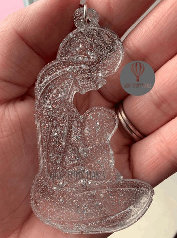 Diamond Breastfeeding Keyring