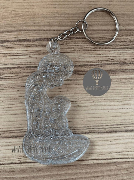 Diamond Breastfeeding Keyring