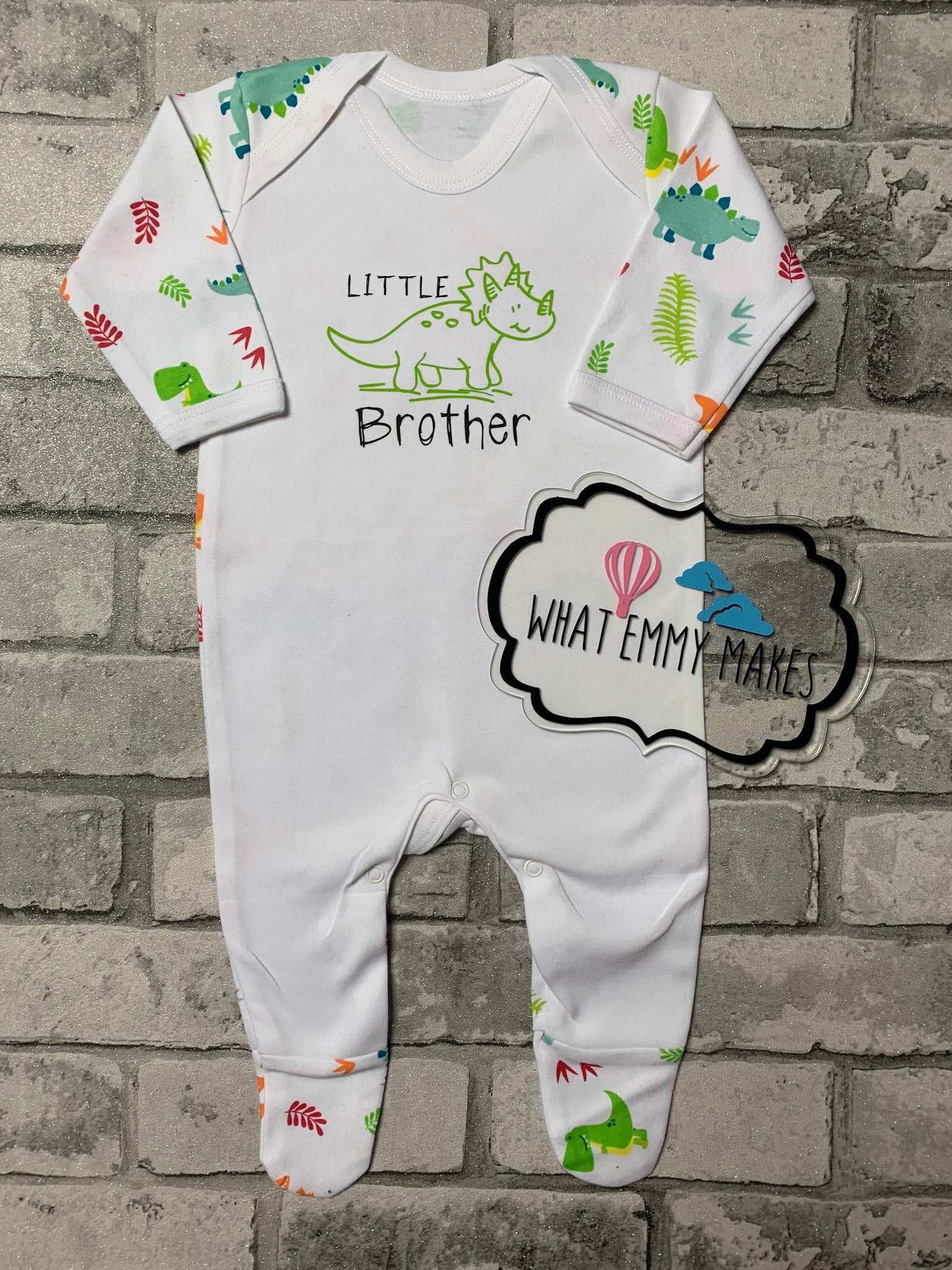 Dinosaur Little Brother / Sister Romper