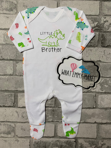 Dinosaur Little Brother / Sister Romper